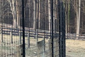 deer fence composite